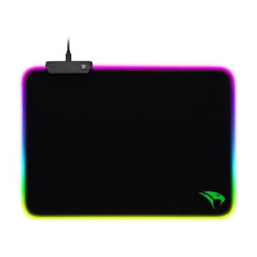 Imagem de Mouse Pad Gamer Naja Viper Pro 365X265Mm Preto Rgb