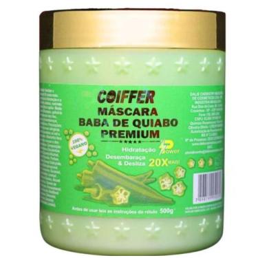 Imagem de Máscara Babá de Quiabo Coiffer 500grs Hidrata Nutri e Reestrutura Dese
