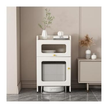 Imagem de YANIR-137 Organizador de vassoura de armário de armazenamento, vassoura removível, robô, prateleiras, armário de armazenamento, sala de estar, armário lateral, sala de estar, suporte de armazenamento