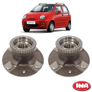 Imagem de Par Cubo Da Roda Traseira Com Rolamento - Qq 2011 A 2013 - Al-538 - IM