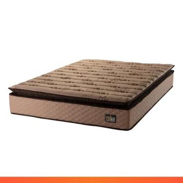 Imagem de Colchão Queen Ortopédico D33 Pillow Top Van Gogh 158x198x29cm Marrom -
