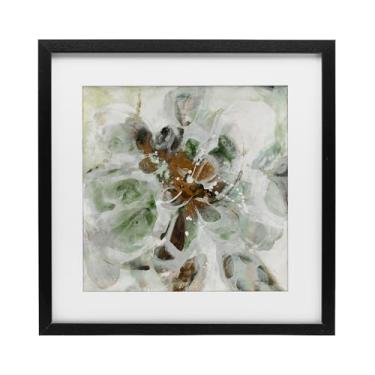 Imagem de Stupell Industries Impressão emoldurada preta com movimento marrom e bege, design de Liz Jardine, 33 x 33