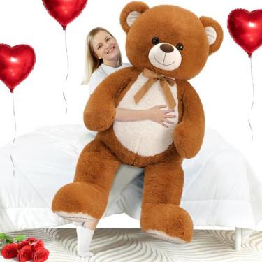 Imagem de Bicho de pelúcia MoriSmos Giant Teddy Bear 130 cm marrom