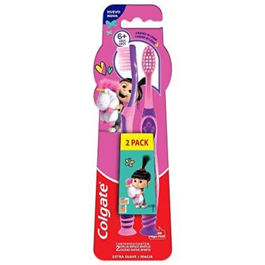 Imagem de Escova Dental Colgate Smiles Agnes e Fluffy +6 anos 2 unid, Colgate