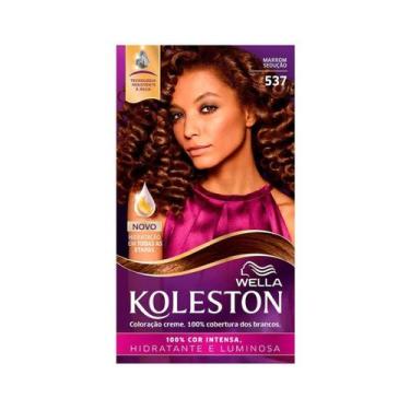 Imagem de Coloração Koleston 537 Marrom Sedução - Wella, Marrom