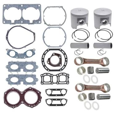 Imagem de 62T-11651 + 62T-11631 + 62T-W0001 Kit de biela e pistão e kit de junta para motor de popa Yamaha Waverunner XL VX700