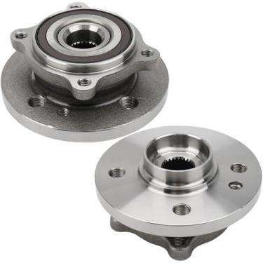 Imagem de Driverstar 513309 par de cubo de roda dianteira e suporte lateral do motorista e do passageiro para 2007-2015 Mini Cooper