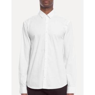 Imagem de Camisa John John Masculina New Straight Branca-Masculino