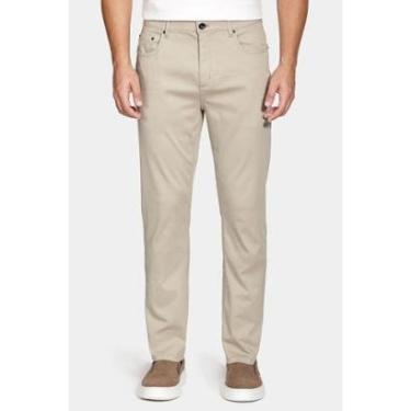 Imagem de Calça Aramis 5 Pockets Slim Color Comfort Caqui-Masculino
