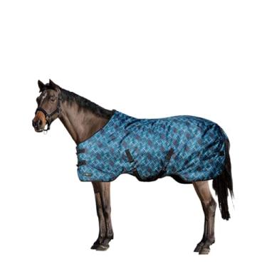 Imagem de Kensington Assinatura Pony Turnout - Cobertor estável para uso diário, impermeável e sem rasgos, 80G (Tamanho 66, Atlântida)