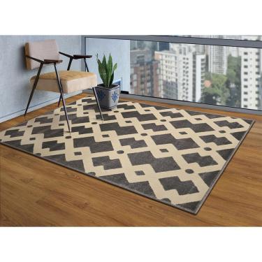 Imagem de Tapete Lyre Key Carbon 200x250 Tapetes São Carlos