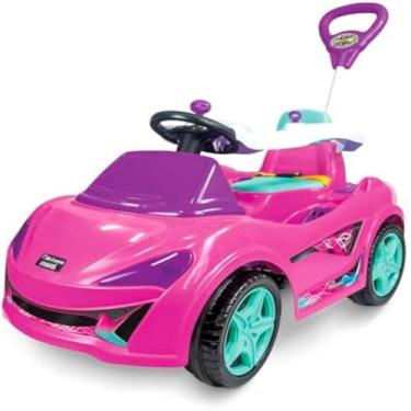 Imagem de Carrinho de Passeio Infantil MC Laram - Amarelo