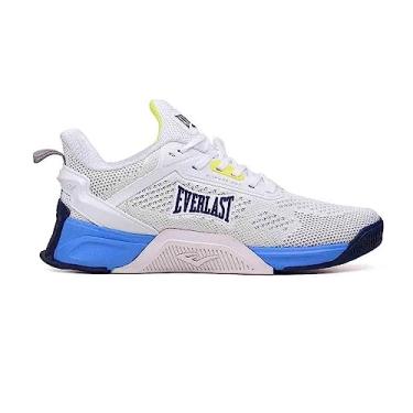 Imagem de Tênis Everlast Climber Pro Branco e Azul - Unissex - 36 - Branco