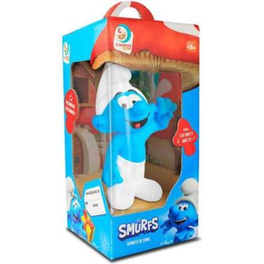Imagem de Boneco de vinil os smurfs smurf 15cm cardoso - Cardoso Toys, Os Smurfs