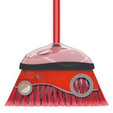 Imagem de Vassoura Multiuso Varre Fácil Com Cabo Cerdas Cruzadas Agarra Melhor A Sujeira Condor(COM CABO)