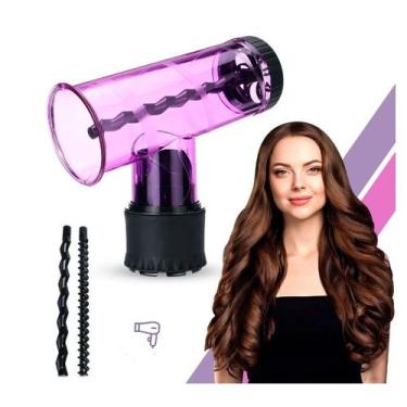 Imagem de Difusor de Secador de Cabelo Modelador de Cachos 2 em 1 Magic Roller S