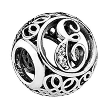 Imagem de Pulseira De Letras A-Z26 Em Prata 925 Para Mulheres, Joia De Presente 