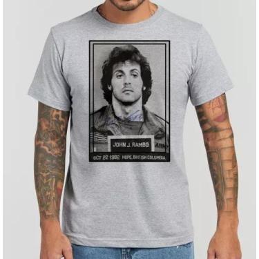 Imagem de Camiseta Camisa John Rambo Stallone Filme Nerd Anime Série - Dinka, G,