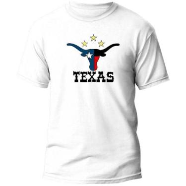 Imagem de Camisa Camiseta Rodeio Country Masculino 100% Algodão Texas Farm, Bran