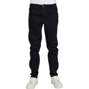 Imagem de Calça Jeans Infantil Juvenil Masculino Menino Algodão - Mitchelgutto, 