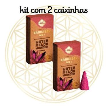 Imagem de KIT C/2 CX'S Incensos Sagrada Madre Linha Terpenos Cone, Water Melon W