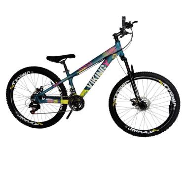 Imagem de Bicicleta 26 VikingX T25 21v Freeride  Freio Hidraulico Pneu Aro 26 Cravudo-Unissex