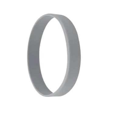 Imagem de Fita elástica de silicone Hálux Valgus, corretivo para o pé, exercitador, cinto, separador de dedos do pé, ferramentas de cuidados com os pés (cinza, médio)