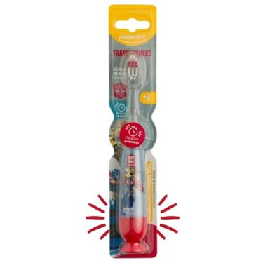 Imagem de Escova Dental Infantil Transforme com Luz | Powerdent | 1 unidade (Azul)