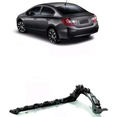 Imagem de Guia Parachoque Traseiro New Civic 2012 13 A 2016 Esquerdo