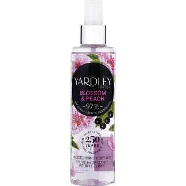 Imagem de Água De Cheiro Feminino Yardley Cherry Blossom & Peach Fragrance Mist 200 Ml