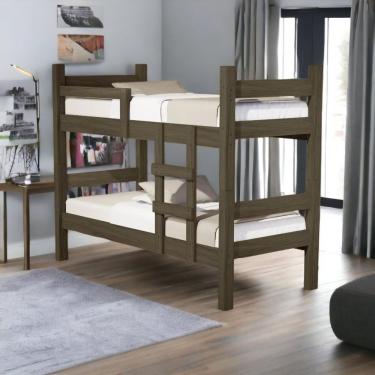 Imagem de Beliche Versátil Letícia Castanho Com Auxiliar Cambel