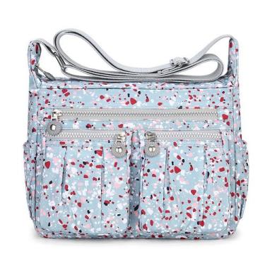 Imagem de Bolsa Messenger de nylon impermeável para mulheres, leve - Yiweisai