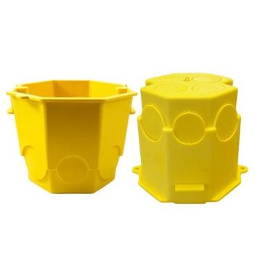 Imagem de Kit 30 Caixas Laje Octagonal 100mm Alta Qualidade Obra - MARELAGO