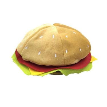 Imagem de Hat Funny Hamburger Creative Cartoon Food Cosplay - Yiweisai