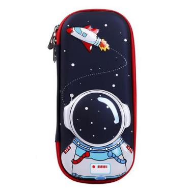 Imagem de Estojo de lápis 3D Cartoon Astronaut para crianças de grande capacidad