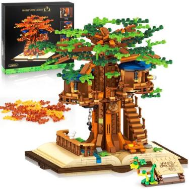 Imagem de Kit de construção Mibido Ideas Tree House com luzes LED 1008 peças