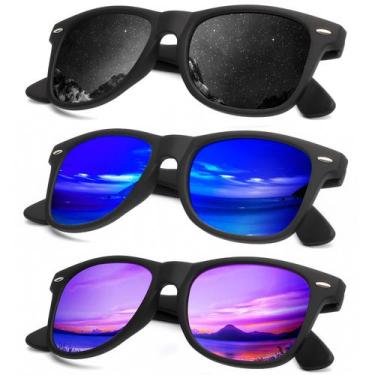 Imagem de Óculos de sol KALIYADI com acabamento fosco polarizado com bloqueio UV