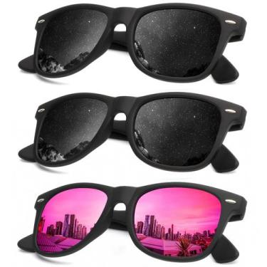 Imagem de Óculos de sol KALIYADI com acabamento fosco polarizado com bloqueio UV