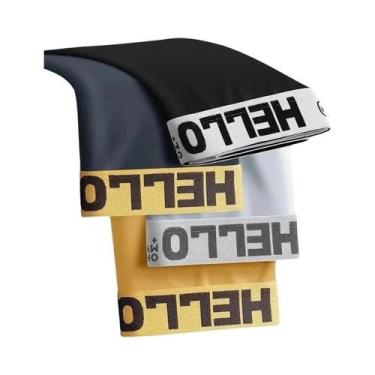 Imagem de Cuecas Boxer Masculinas De Seda Gelada 4 Peças Respiráveis Finas Sensu