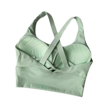 Imagem de Sutiã Esportivo Feminino Antichoque De Alta Intensidade, Respirável, C