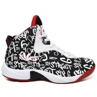 Imagem de Tenis Six Street Infinity - Branco Com Preto-Unissex