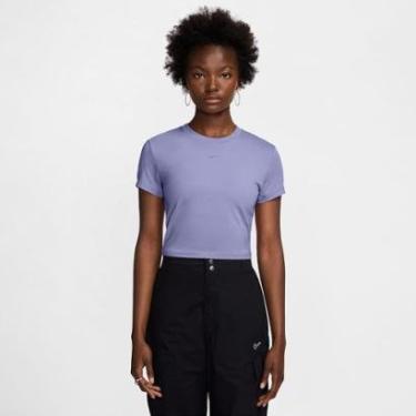 Imagem de Camiseta Nike Sportswear Chill Knit Cropped Feminina-Feminino
