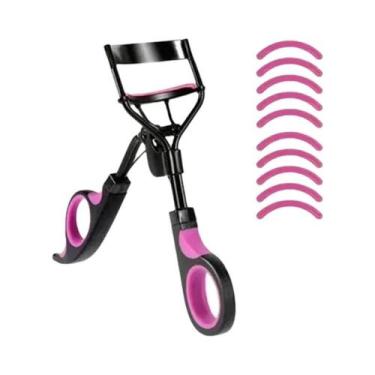 Imagem de Curvador De Cílios Com Cabo De Silicone De Ângulo Amplo Para Iniciante