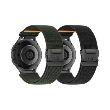 Imagem de Pulseira De Nylon De 20mm 22mm Para Samsung Galaxy Watch 7 6 5 4 E Hua