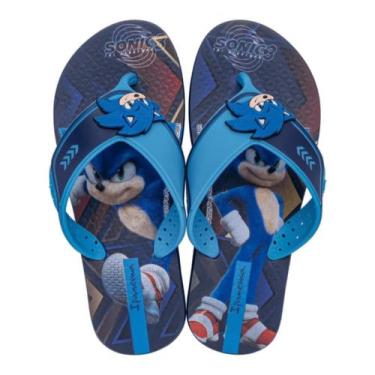 Imagem de Chinelo Infantil Sonic Iconic Way Super Flop II - Ipanema, Azul, Azul 