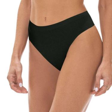 Imagem de Calcinha Fio Dental Termofusionada Corte Laser Sem Costura Zee Rucci, 