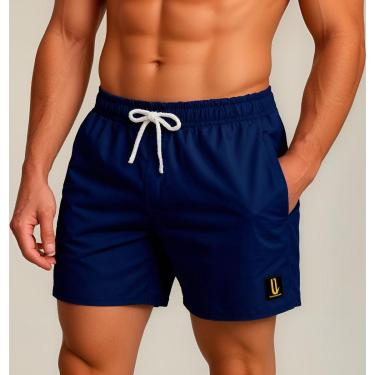 Imagem de Bermuda Tactel Masculina Elastano Short Praia Academia Verão Premium-Masculino
