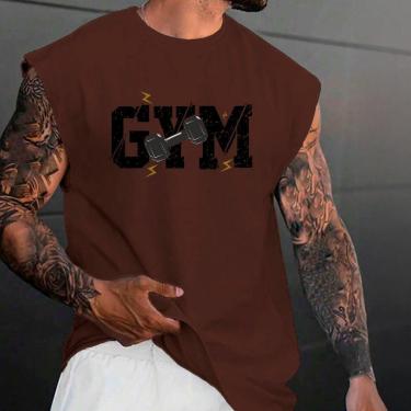 Imagem de Camiseta Camisa Regata Oversized Academia Musculação Treino Gym Masculina Confortavel-M...