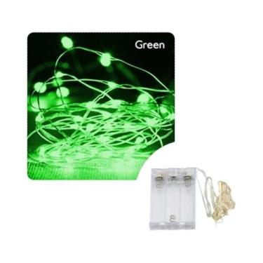 Imagem de Guirlanda De Luzes LED De Fio De Cobre Com Pilhas Para Decoração De Na
