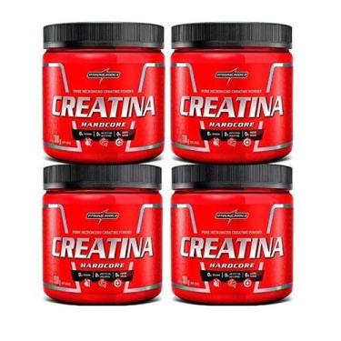 Imagem de Kit com 4 creatina 300g integral medica creatine